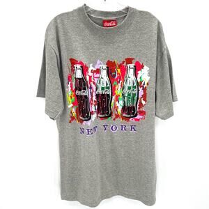 Vintage Coca Cola New York men’s graphic T shirt